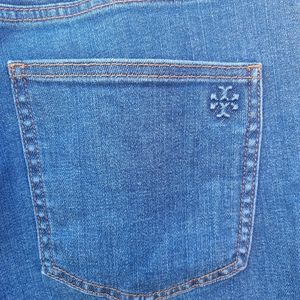Tory Burch Jeans, Short and Sweet Raw Hem Ankle size 30